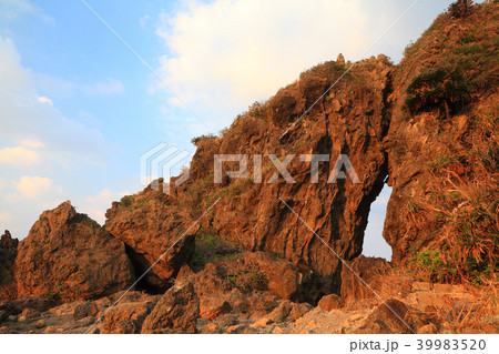 沖縄 久米島 ミーフガー の写真素材 3995