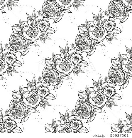 Vector bouquet of lisianthus flowers 39987501