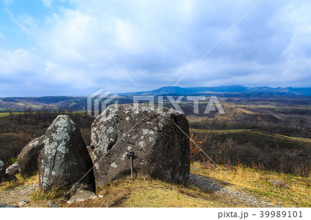 押戸石の丘 【熊本県阿蘇郡南小国町】 押戸石の丘 【熊本県阿蘇郡南小国町】 39989101
