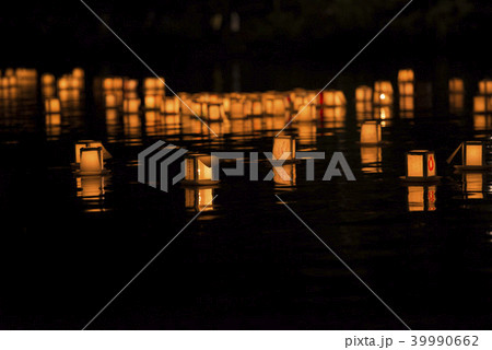 石神井公園の灯籠流し 39990662