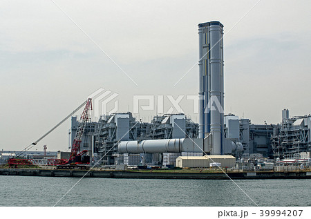 工事中の火力発電所 39994207