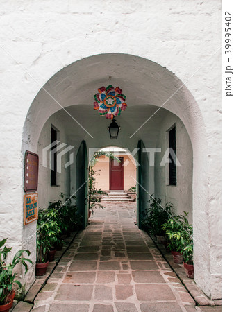 Spanish Colonial house in Casa Manila, Philippines 39995402