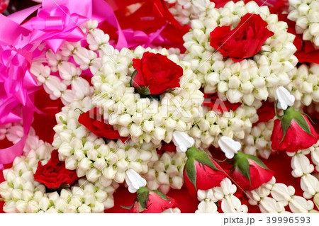 Jasmine garland in market 39996593