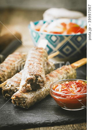 Minced meat kebab 39997067