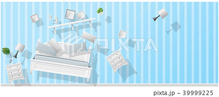 Furniture hovering into new bedroom 39999225