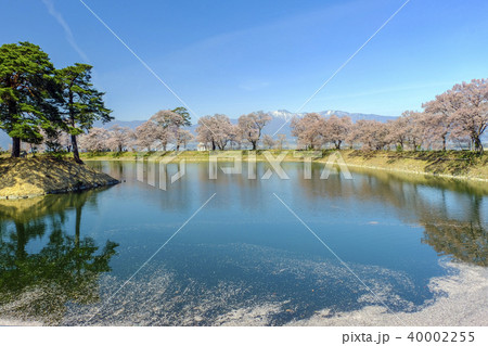 六道の堤と花筏 40002255