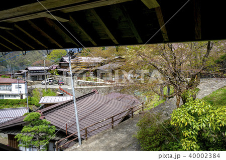 赤沢宿の俯瞰 赤沢宿の俯瞰 40002384