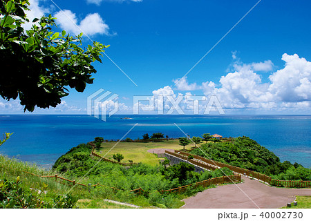 沖縄観光地「知念岬公園」 沖縄観光地「知念岬公園」 40002730