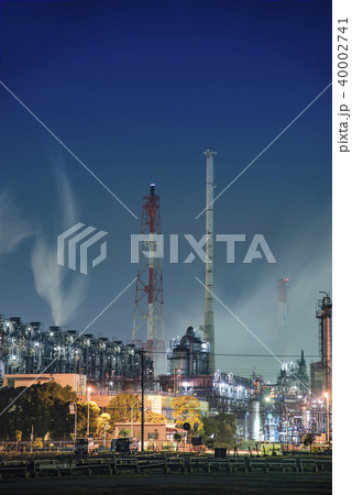 【京葉工業地域　工場夜景】 40002741