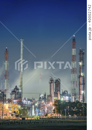 【京葉工業地域 工場夜景】 【京葉工業地域 工場夜景】 40002742