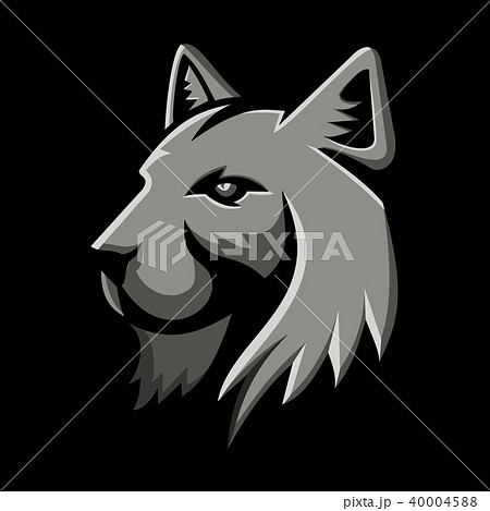 Bobcat Head Metallic Icon 40004588