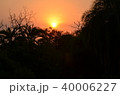 アフリカの夕焼け 40006227