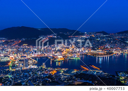 《長崎県》稲佐山の夜景・日本三大夜景 40007753