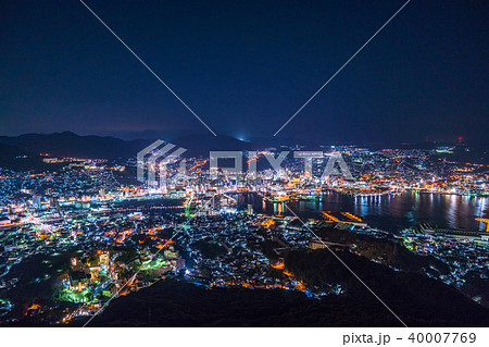 《長崎県》稲佐山の夜景・日本三大夜景 《長崎県》稲佐山の夜景・日本三大夜景 40007769