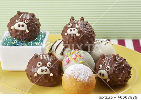 チョコレート　亥　いのしし　(Boar type chocolate) 40007839