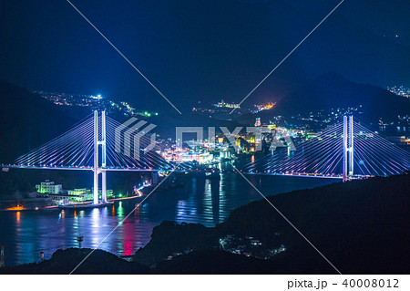 《長崎県》稲佐山の夜景・日本三大夜景 《長崎県》稲佐山の夜景・日本三大夜景 40008012