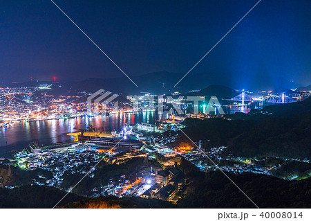 《長崎県》稲佐山の夜景・日本三大夜景 40008014