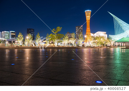 夜のメリケンパーク 40008527