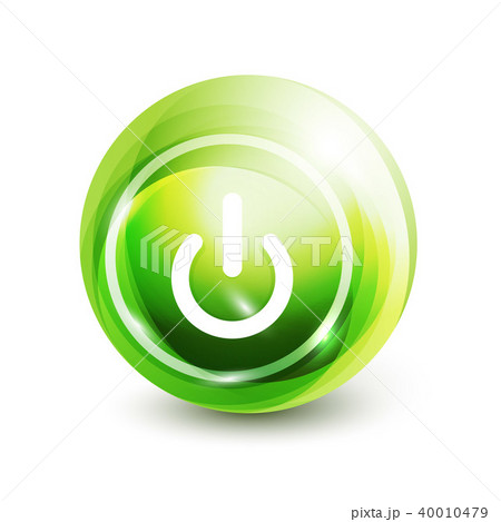 Power button icon, start symbol 40010479