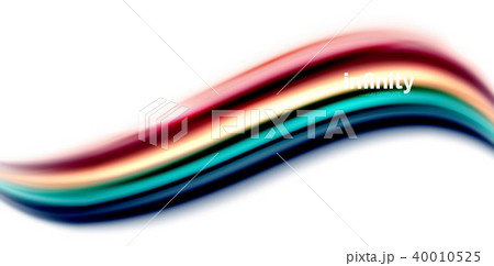 Vector 3d fluid colors wave background Vector 3d fluid colors wave background 40010525