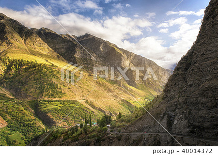 Nature iew of Lahaul valley, Himachal Pradesh 40014372