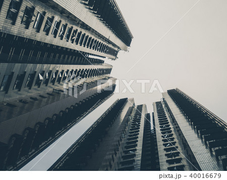 Skyscrapers View From Ground 40016679