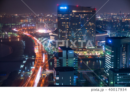 《福岡県》福岡タワーからの夜景 40017934
