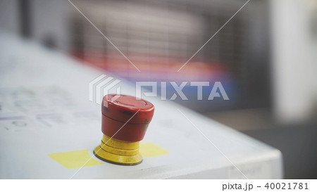 The details of press print equipment in the typography 40021781