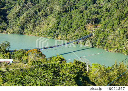 台湾 桃畑 モモ畑 40021867