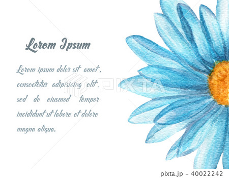 Mona Lisa flower, Blue flower 40022242