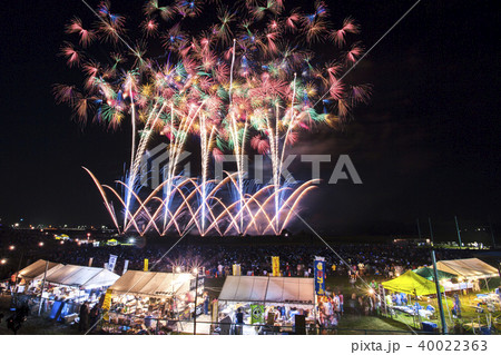 【茨城県】常総きぬ川花火大会 40022363