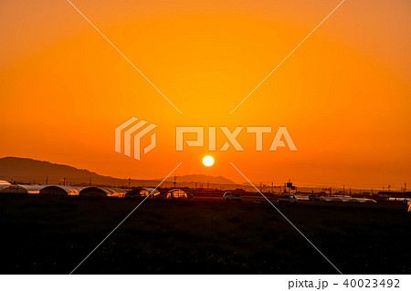 道の駅 七城メロンドームからの風景 菊池市七城町 道の駅 七城メロンドームからの風景 菊池市七城町 40023492