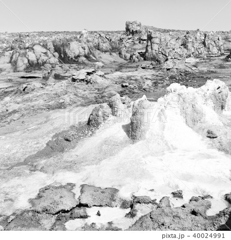 in  danakil ethiopia africa  the volcanic   40024991