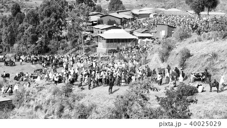 in lalibela ethiopia crowd of people in in lalibela ethiopia crowd of people in 40025029