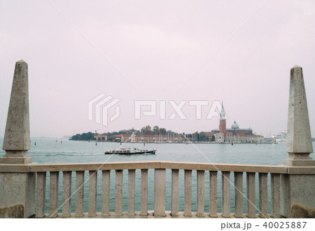 San Giorgio Maggiore island with fog 40025887