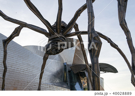 Statue of an Spider called Maman in Bilbao 40028889