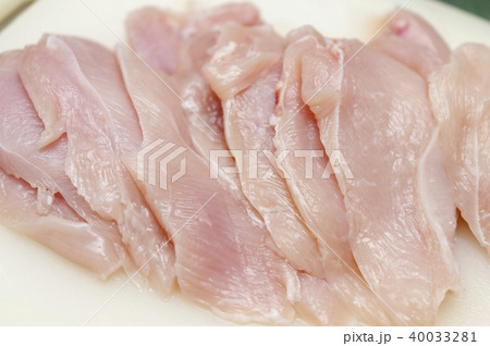 鶏胸肉の下ごしらえ 40033281
