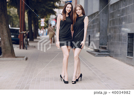 two beautiful girls 40034982