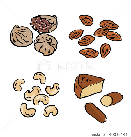 ヘルシースナッキング　イラスト 40035141