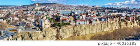 Panoramic view of Tbilisi, Georgia Panoramic view of Tbilisi, Georgia 40035385