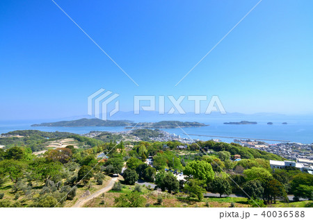 牛窓オリーブ園からの景色 40036588