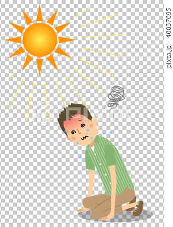 Young men heat stroke Young men heat stroke 40037095