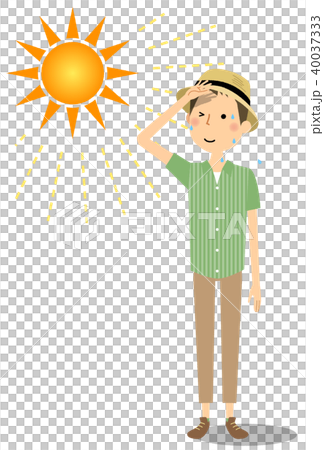 Young men heat stroke measures 40037333