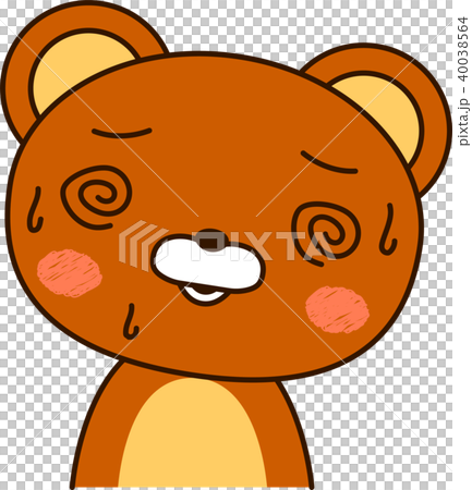 Bear illustration cute facial expression Bear illustration cute facial expression 40038564