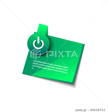 Start power button, ui icon design, on off symbol 40038752