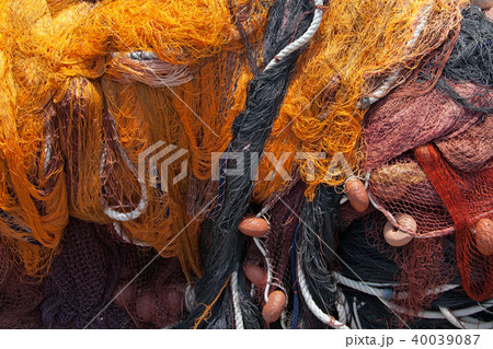Fishing net with floats Fishing net with floats 40039087