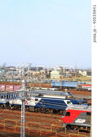 稲沢市 機関車群 車両基地 稲沢市 機関車群 車両基地 40039841