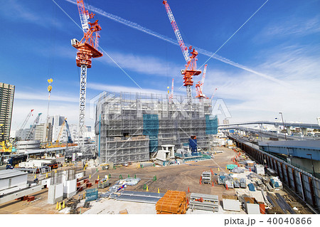 大規模建設現場 40040866