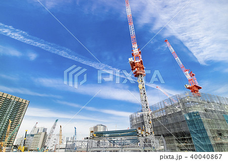 大規模建設現場 40040867