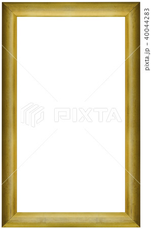 Old Golden Frame Cutout 40044283